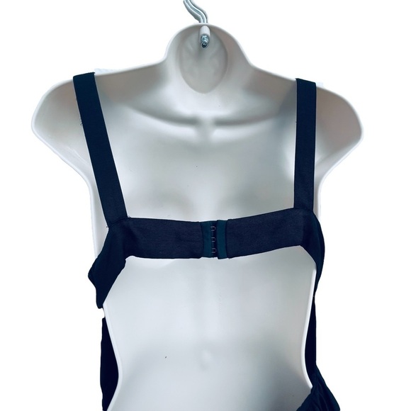 KEEPSAKE the label little black mini dress peplum ruffle sz small - Picture 7 of 12